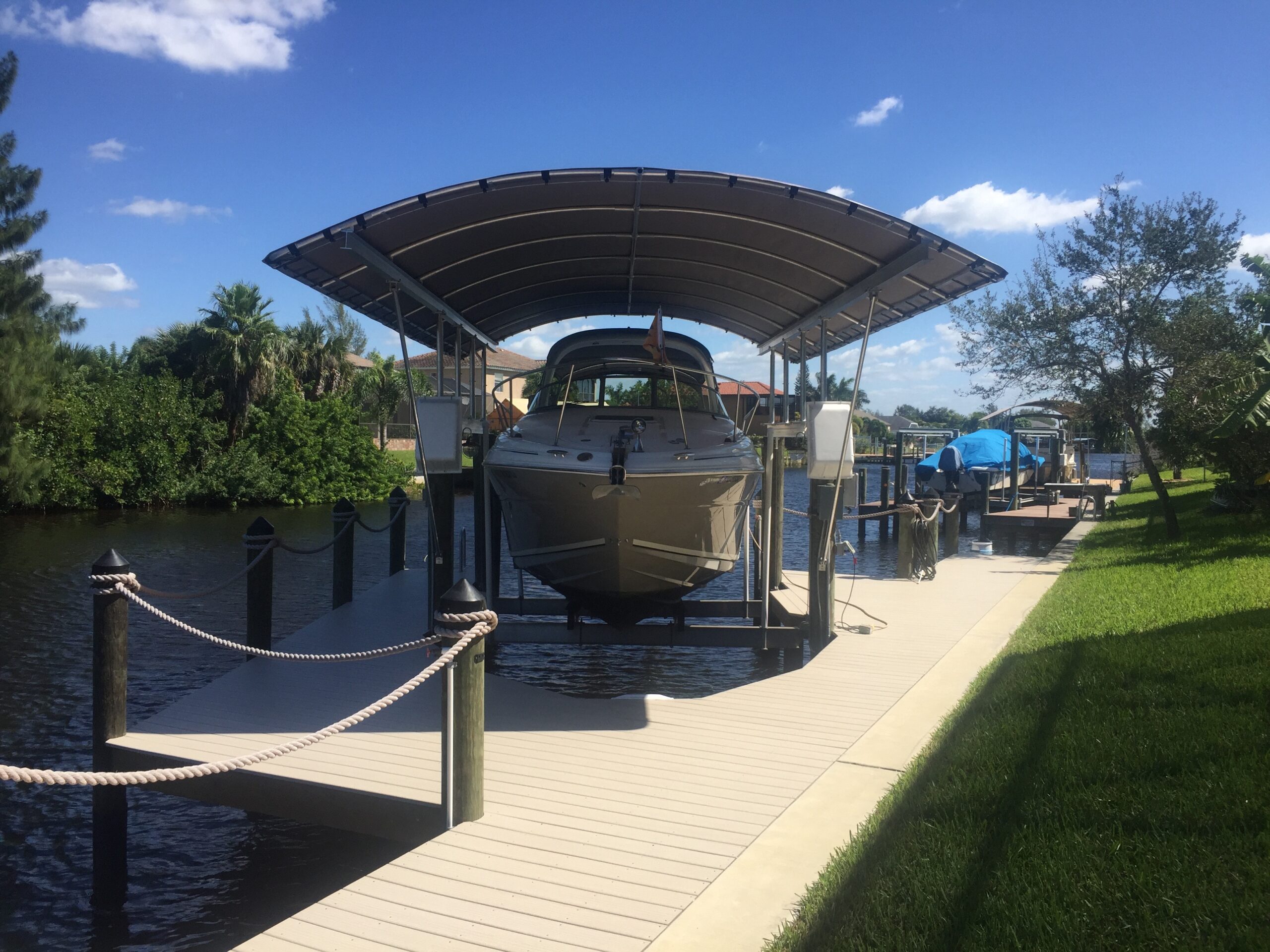 Gallery Boat Lift Canopy Cape Coral FL