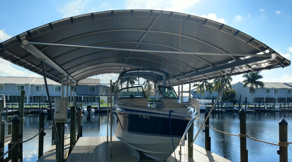 Gallery Boat Lift Canopy Cape Coral FL